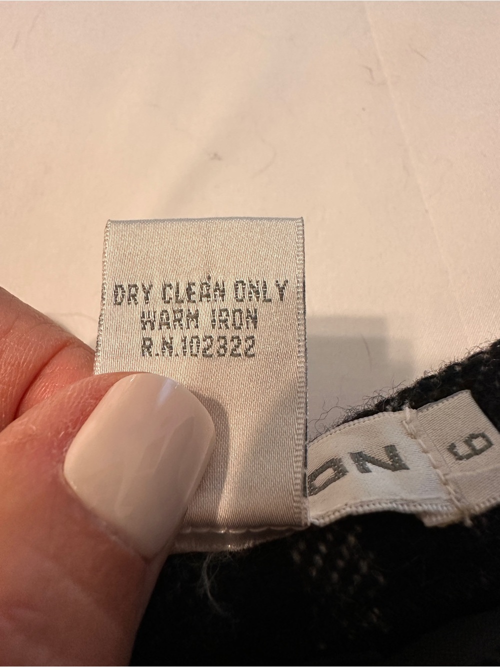 VINTAGE J. London Plaid Maxi Wool Blend Skirt in Black, Gray & Red - Picture 5 of 9